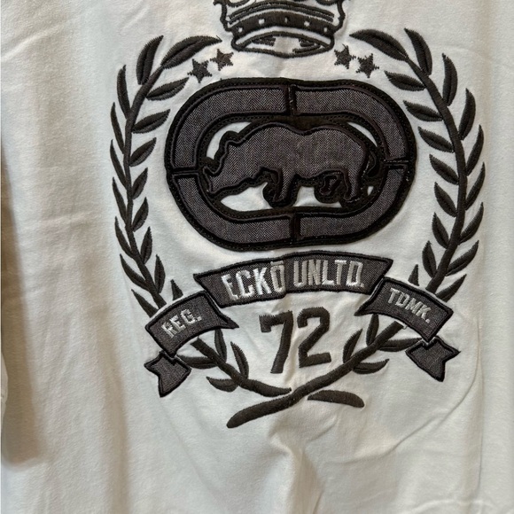 Ecko Unlimited Cream Graphic Tee for Men XL 100% Cotton . New w/o tags - Picture 6 of 6